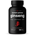 NutraChamps Korean Red Panax Ginseng Capsules | Extra Strength Ginsenosides for Energy, Focus, Performance, Vitality & Immune Support - FENGGESTORE20