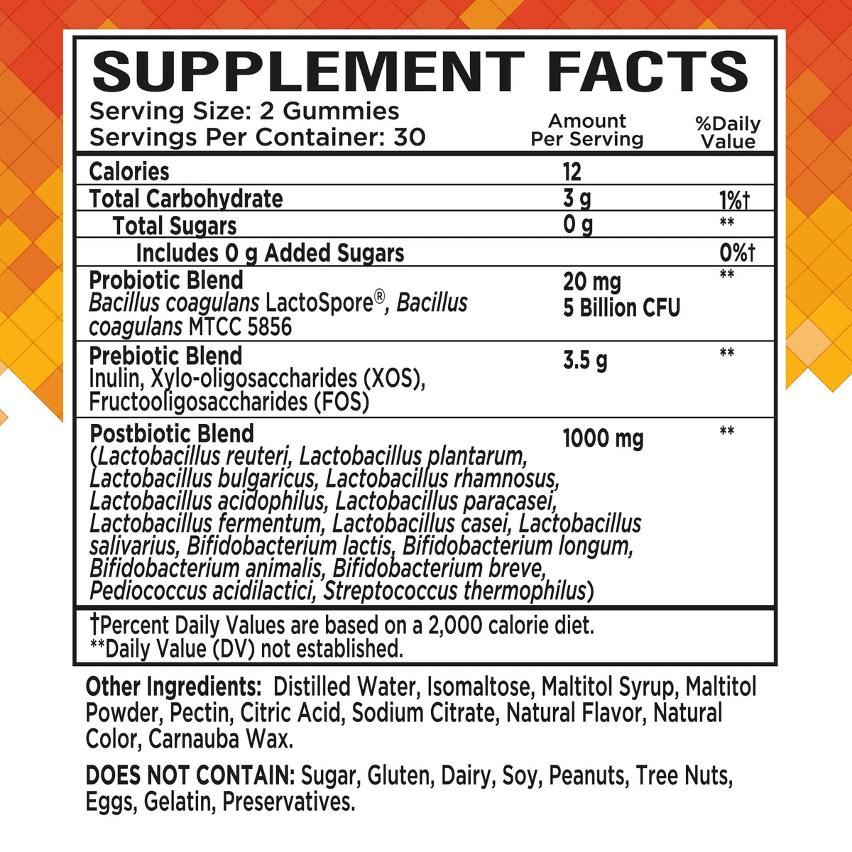 NutraPep Prebiotic Probiotic & Postbiotic Gummies for Women Men & Kids Children - High Potency 5 Billion CFU - Sugar-Free & Gluten 60 Count (Pack of 2) - FENGGESTORE20