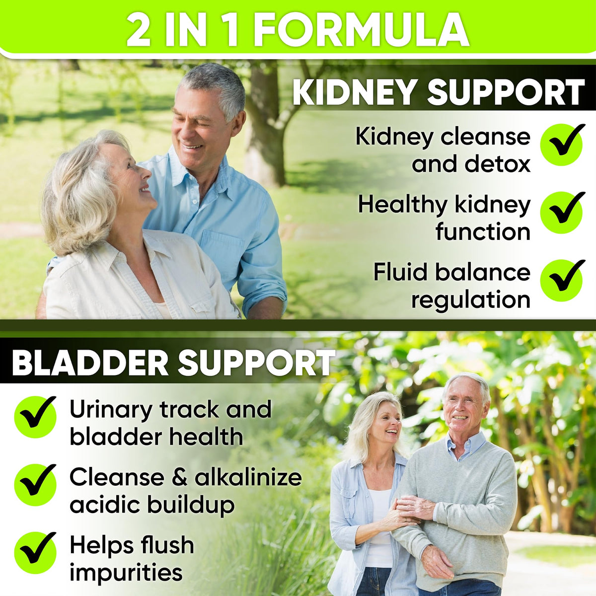 NutraPro Kidney Cleanse Detox & Repair and Bladder Support- Kidney Support Supplement for Kidney Restore with Chanca Piedra,Cranberry, Juniper Berries - FENGGESTORE20