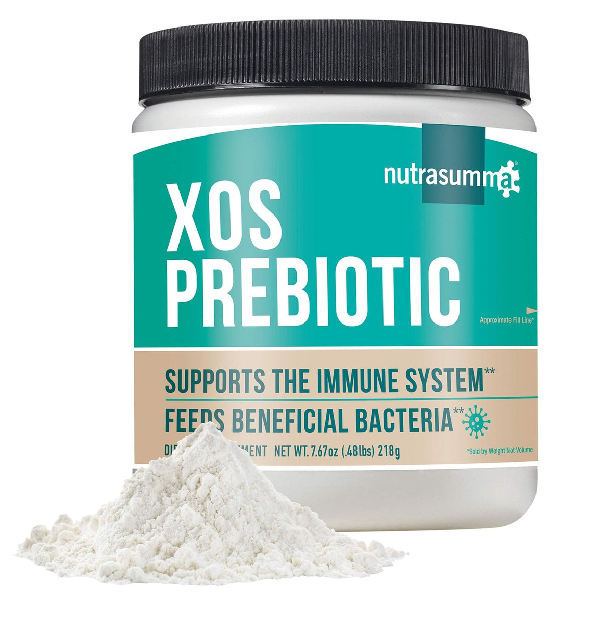 Nutrasumma XOS Prebiotic Power Dietary Supplement, 7.67 oz(218 g) - FENGGESTORE20