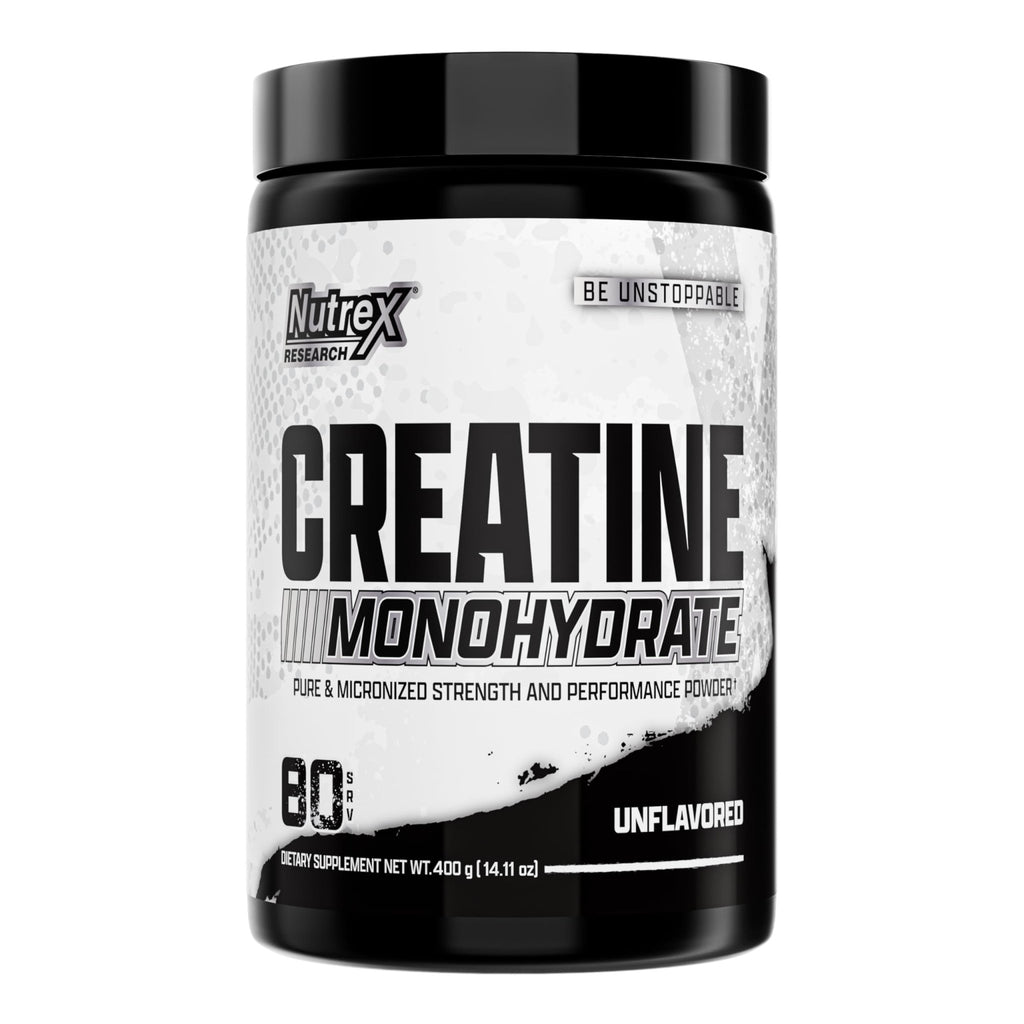 Nutrex Research Ultra Pure Creatine Monohydrate Powder Unflavored | 5G Micronized Creatine Powder for Muscle Gain, Strength, Endurance and Recovery, 80 Servings - FENGGESTORE20