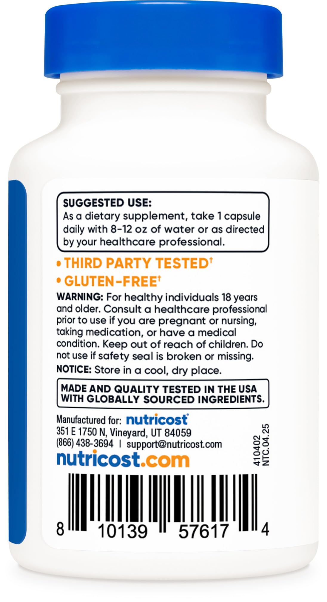 Nutricost Black Garlic Extract 60 Capsules for 60 Servings Per Bottle - Aged Black Garlic Extract, Vegan - FENGGESTORE20