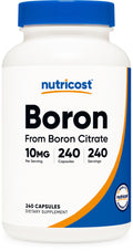 Nutricost Boron Capsules 10mg, 240 Vegetarian Capsules, Gluten Free and Non-GMO - FENGGESTORE20