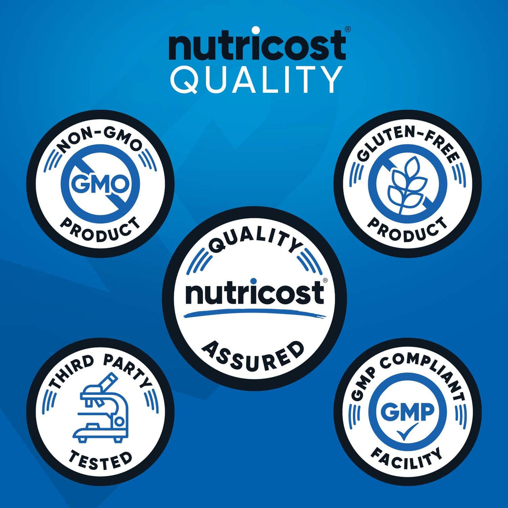 Nutricost HMB (Beta-Hydroxy Beta-Methylbutyrate) 1000mg (120 Capsules) - 500mg Per Capsule, 60 Servings - Gluten Free and Non-GMO - FENGGESTORE20