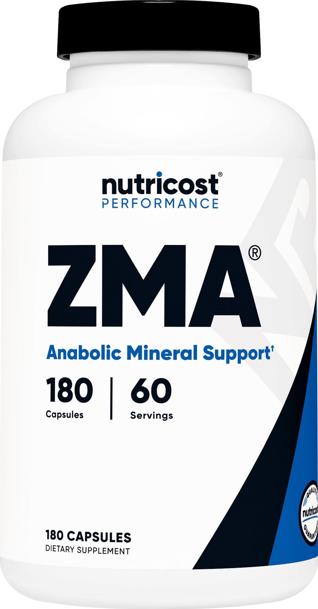 Nutricost ZMA 180 Capsules - Non-GMO and Gluten Free ZMA Supplement - FENGGESTORE20