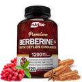 NutriFlair Premium HCL 1200mg, 120 Capsules - Plus Pure True Ceylon Cinnamon - FENGGESTORE20