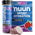 Nuun, Electrolyte Drink Tabs Energy Wild Berry, 8 Count, 1.9 Ounce - FENGGESTORE20