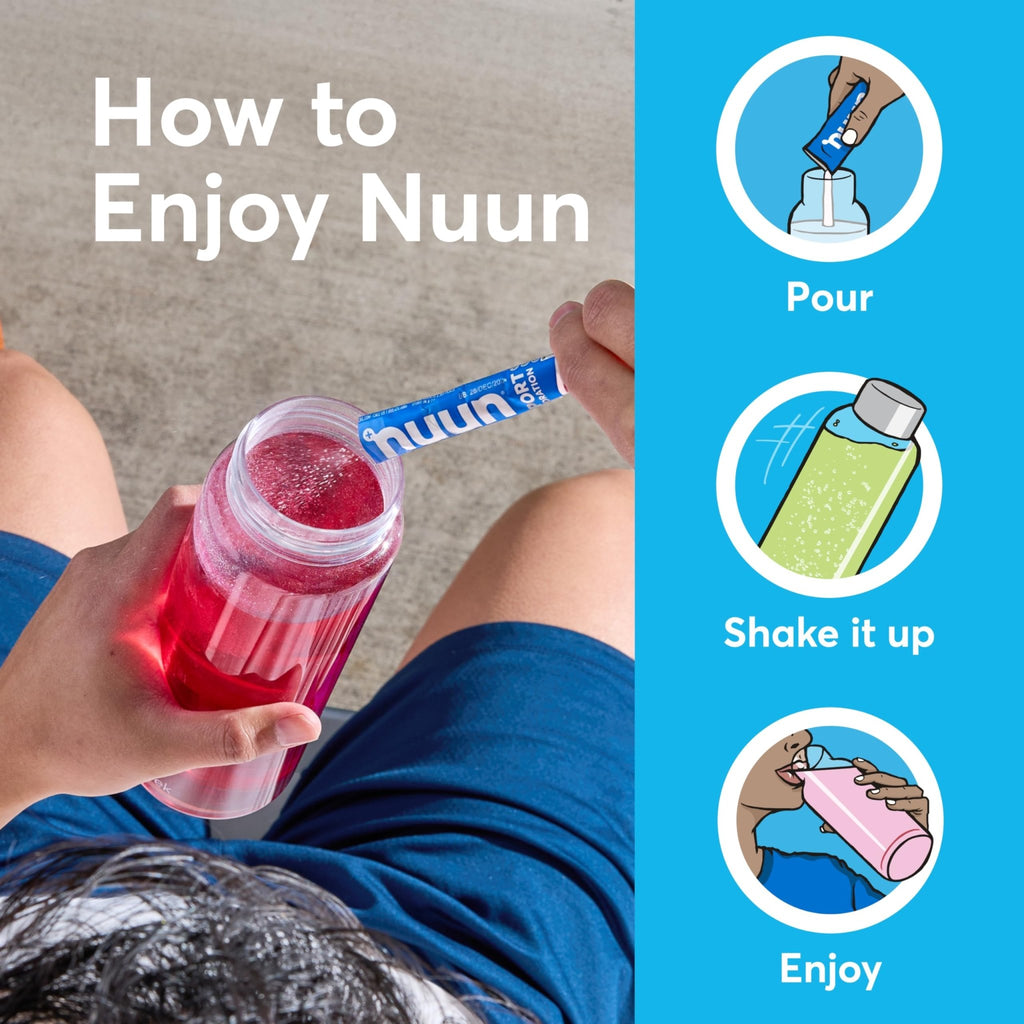Nuun Sport Electrolyte Powder Packets with Magnesium, Calcium, Potassium, Chloride, and Sodium, Hydration Packets for On-the-Go, Pink Lemonade Flavor, Gluten Free & Vegan, - FENGGESTORE20