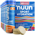 Nuun Sport Electrolyte Tablets with Magnesium, Calcium, Potassium, Chloride & Sodium, Gluten Free & Vegan, - FENGGESTORE20