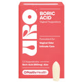 O Positiv URO Boric Acid Vaginal Suppository – with Lactic Acid, and Aloe for Fast Relief and Vaginal Odor Control – Vegan, Free from Parabens, Dyes, and Fragrances – 12 Count (Pack of 1) - FENGGESTORE20