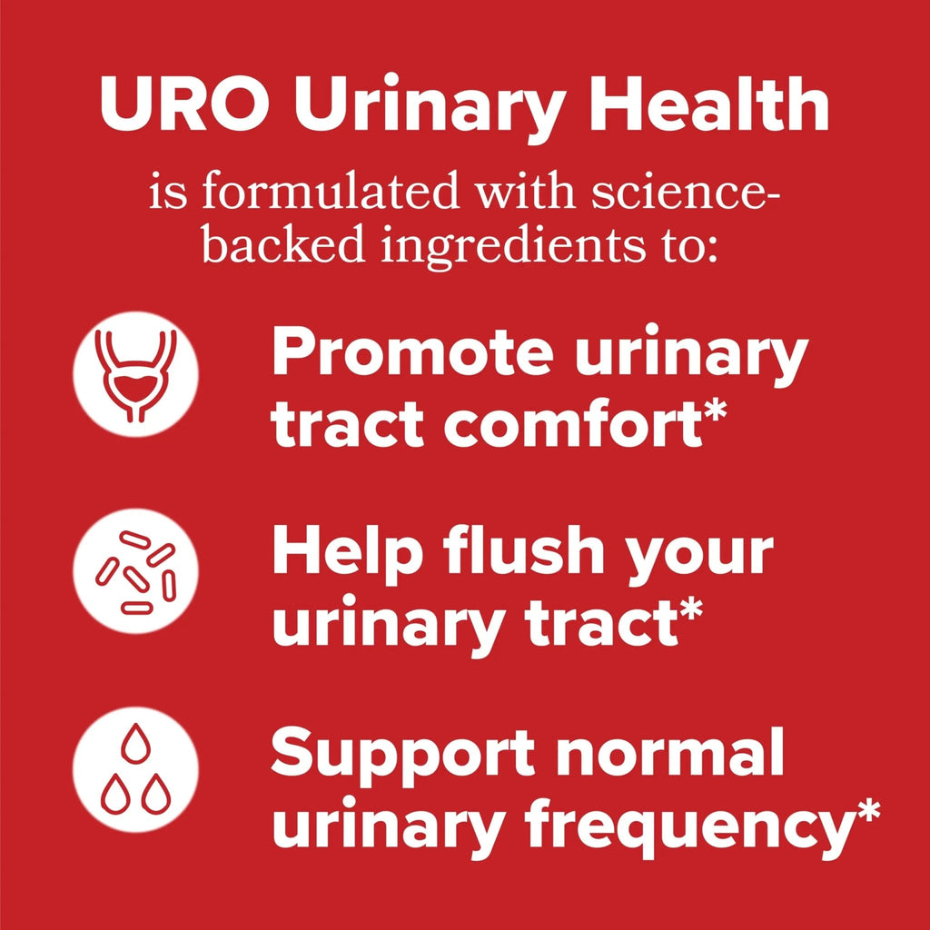 O Positiv URO Urinary Tract Health Supplement for Women, 60 Count (Pack of 1) - Urinary Support Vitamins with Pacran Complete Cranberry Extract, D-Mannose, & Vitamin C - Vegan & Gluten-Free - FENGGESTORE20