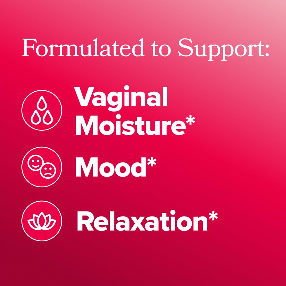 O Positiv URO Vaginal Moisture & Mood – Formulated to Support Vaginal Moisture, Mood & Relaxation – with KSM-66® Ashwagandha, Ginkgo Biloba, Mucuna pruriens, and GABA – 30 Servings - FENGGESTORE20