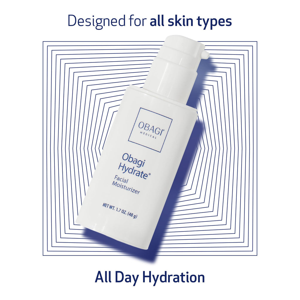 Obagi Professional-C 20% Vitamin C Serum & Hydrate Facial Moisturizer Bundle – Brightens Skin Tone - FENGGESTORE20