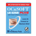 OCuSOFT Lid Scrub PLUS 35 - Pre-Moistened Leave-On Eyelid Wipes for Moderate to Severe Conditions - FENGGESTORE20