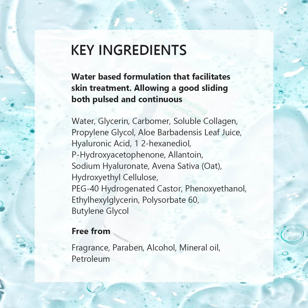 Oeneis Hydrating Microcurrent Conductive Gel, Fragrance-Free, Paraben-Free, Gel Primer with Hyaluronic Acid, Non-irritating - FENGGESTORE20
