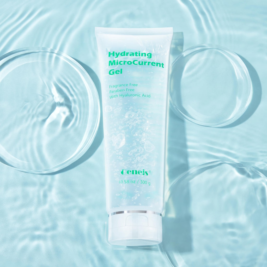 Oeneis Hydrating Microcurrent Conductive Gel, Fragrance-Free, Paraben-Free, Gel Primer with Hyaluronic Acid, Non-irritating - FENGGESTORE20