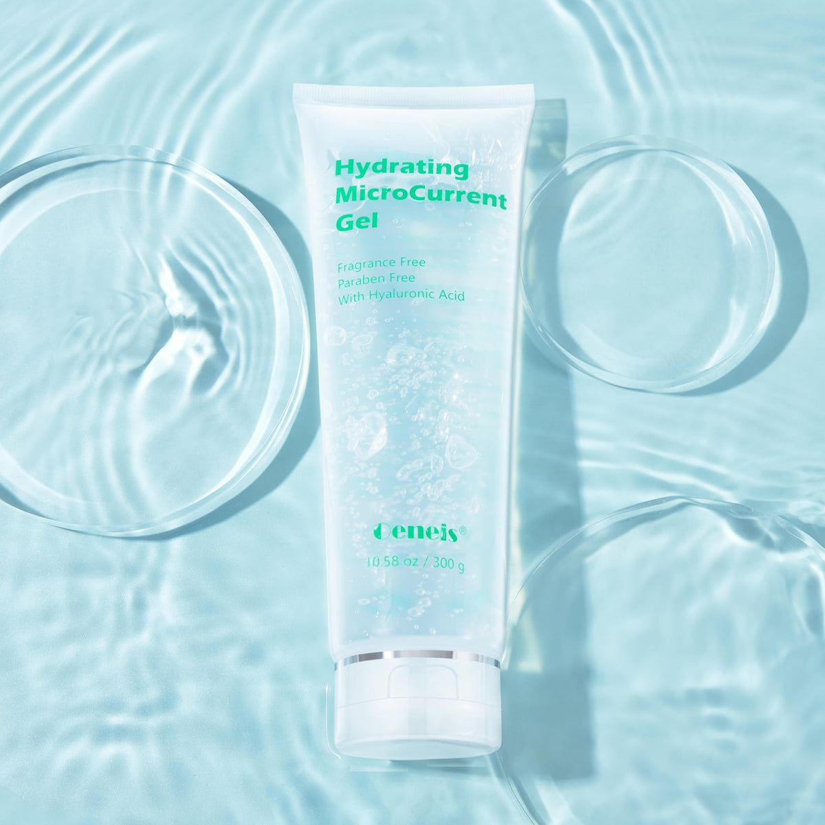 Oeneis Hydrating Microcurrent Conductive Gel, Fragrance-Free, Paraben-Free, Gel Primer with Hyaluronic Acid, Non-irritating - FENGGESTORE20