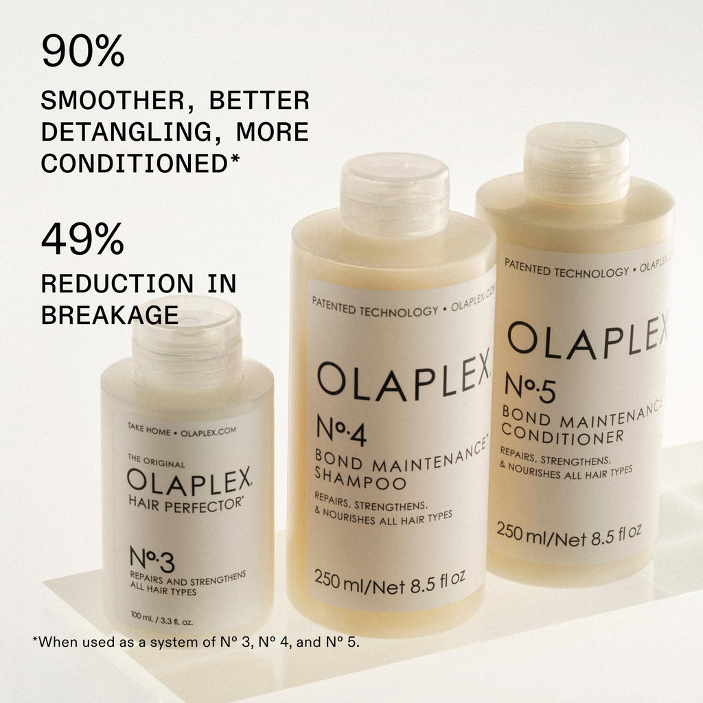 Olaplex Nº. 4 Bond Maintenance Shampoo: Reduces Breakage & Strengthens Hair | Hydrates, Smooths & Detangles | For Coily, Curly, Straight - FENGGESTORE20