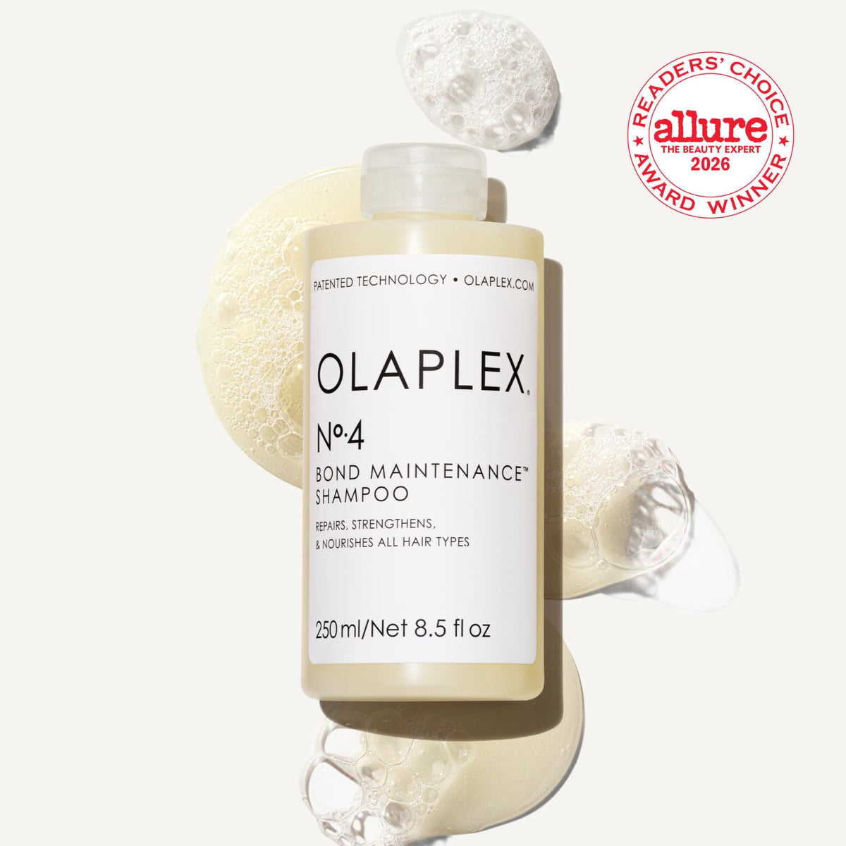 Olaplex Nº. 4 Bond Maintenance Shampoo: Reduces Breakage & Strengthens Hair | Hydrates, Smooths & Detangles | For Coily, Curly, Straight - FENGGESTORE20