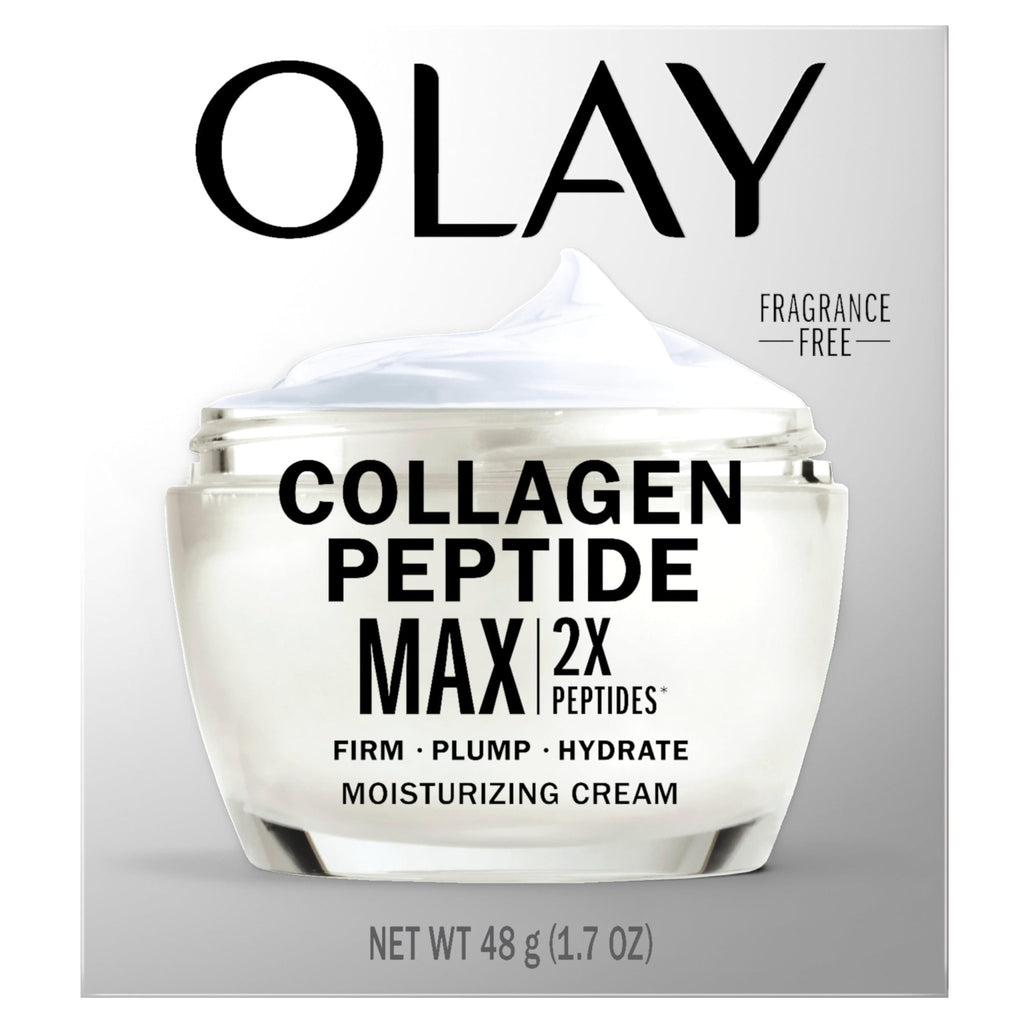Olay Collagen Peptide Face Moisturizer, Firming Cream for Women, Fragrance-Free, Non-Greasy - Hydrating, Anti-Aging, Anti-Wrinkle - FENGGESTORE20