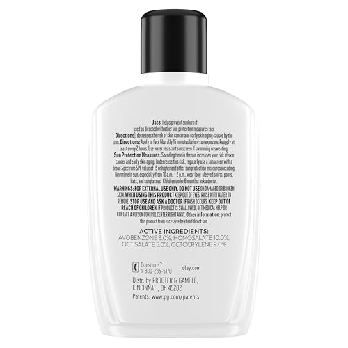 Olay Complete+ Face Moisturizer with Sunscreen SPF 40, For Sensitive Skin, Broad Spectrum Sun Protection, Fragrence-Free - FENGGESTORE20