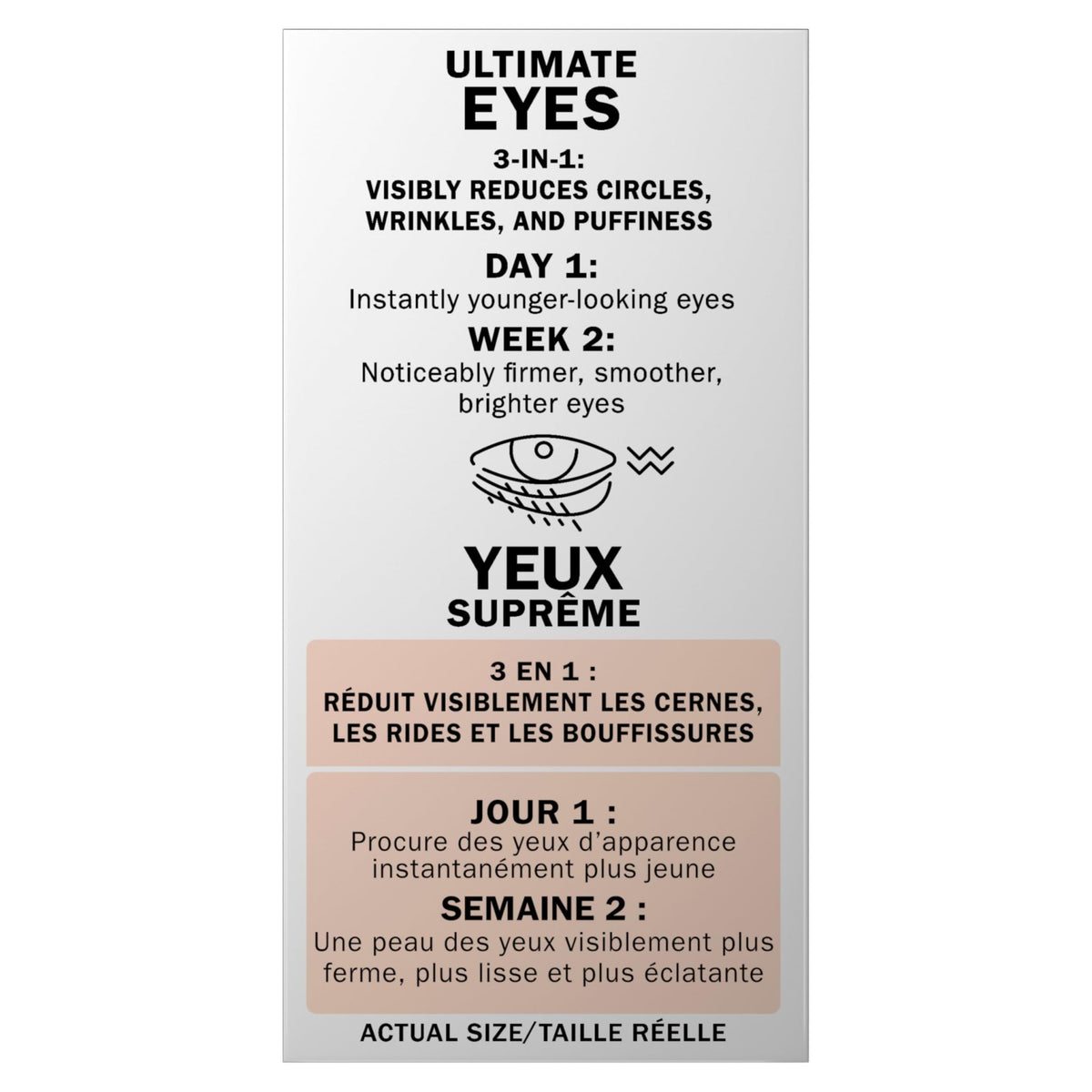 Olay Eyes Ultimate Eye Cream for Dark Circles, Wrinkles and Puffiness, 13 ml (0.4 fl. oz.) - FENGGESTORE20