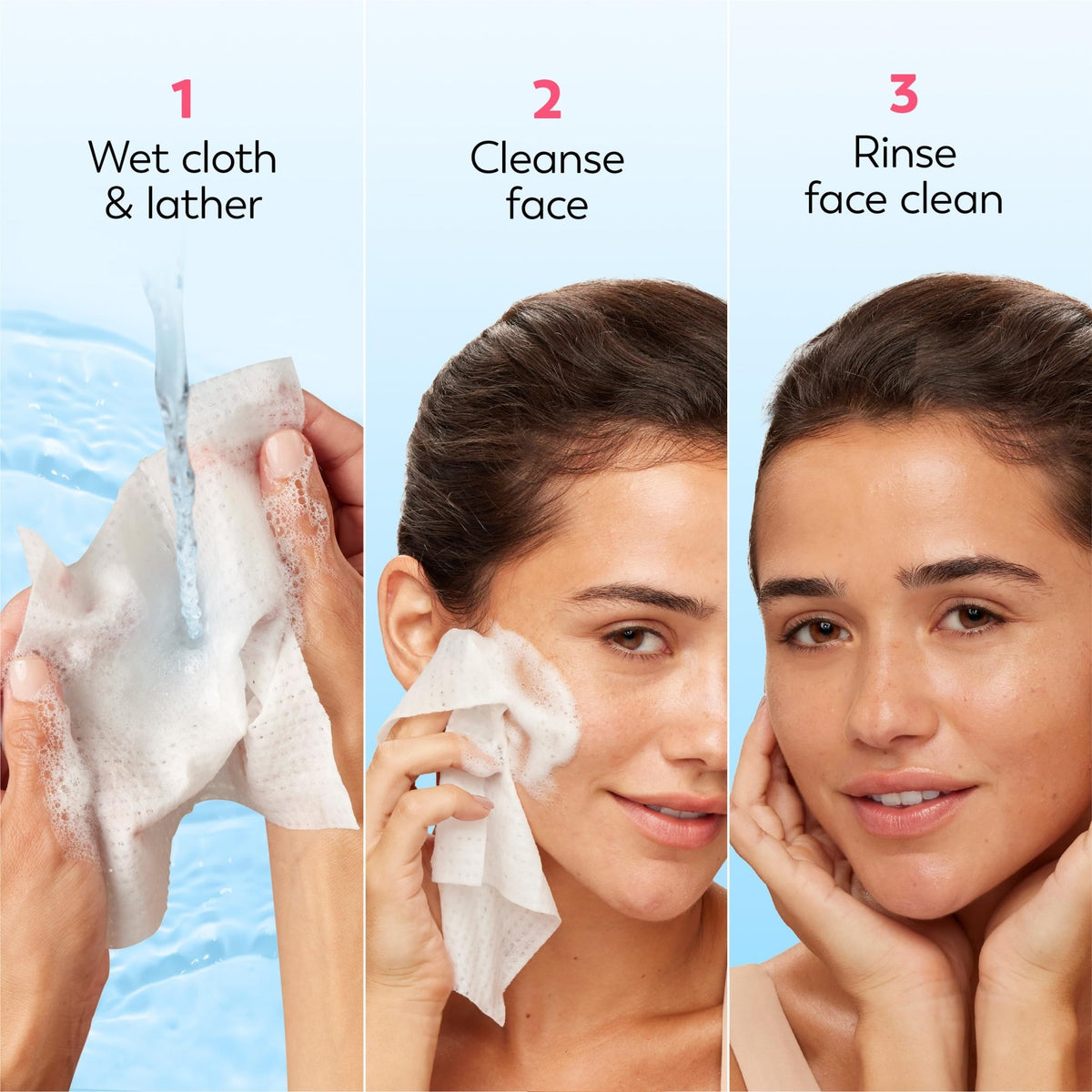 Olay Makeup Remover Wipes, Daily Facials Hydrating Face Cleanser for Normal to Dry Skin - FENGGESTORE20