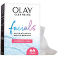 Olay Makeup Remover Wipes, Daily Facials Hydrating Face Cleanser for Normal to Dry Skin - FENGGESTORE20