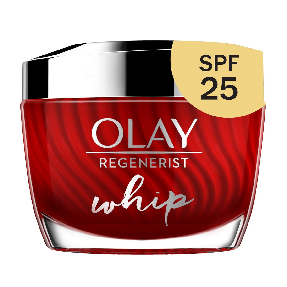 Olay Regenerist Whip Face Moisturizer Cream with Sunscreen SPF 25, 1.7 oz - FENGGESTORE20