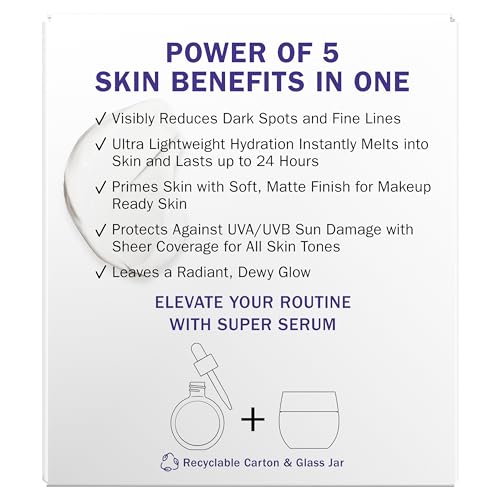 Olay Super Cream with Sunscreen SPF 30, Lightweight Face Moisturizer with Sun Protection - FENGGESTORE20