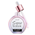 Olay Super Serum - Glow Serum for Face - Activated Niacinamide, Vitamin C & E, Collagen Peptide, AHA - 5-in-1 Benefits - Brightens, Hydrates, Smooths, Firms, Evens Tone, Proactive Anti-Aging, 1.7 Oz - FENGGESTORE20