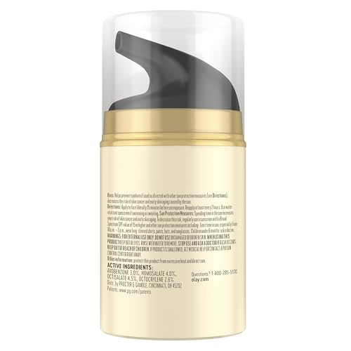 OLAY Total Effects 7-in-1 Anti-Aging Face Moisturizer with SPF 15, Fragrance-Free 1.7 oz - FENGGESTORE20