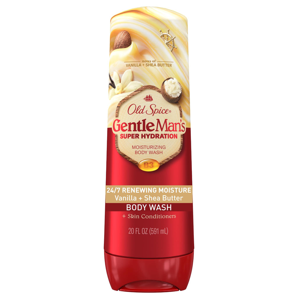 Old Spice Body Wash GentleMan’s Super Hydration for Men, 24/7 Renewing Moisture, Gentle on Skin with Skin Conditioners - FENGGESTORE20