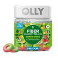 OLLY Fiber Gummy Rings, 5g Prebiotic Fiber, FOS (Fructo-oligosaccharides), Digestive Support, Berry Melon 50ct - FENGGESTORE20