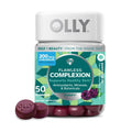 OLLY Flawless Complexion Gummy, Clear and Healthy Skin Support, Vitamins E, A, Zinc, Chewable Supplement, Berry - 50 Count (Pack of 1) - FENGGESTORE20