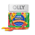 OLLY Kids Multivitamin Gummy Worms, Overall Health and Immune Support, Vitamins and Minerals A, C, D, E, Bs and Zinc, Chewable Supplement - FENGGESTORE20