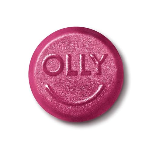 OLLY Kids Multivitamin & Probiotic Gummy, Digestive Support, Vitamins A, D, C, E, B, Zinc, Chewable Supplement, Berry Flavor, 50 day supply - 100 Count - FENGGESTORE20
