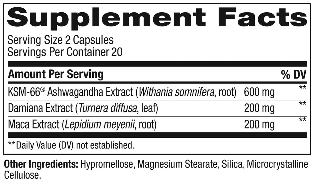 OLLY Lovin Libido Capsules, Boost Desire With Ashwagandha, Maca & Damiana, Vegetarian, Supplement for Women, 20 Day Supply - 40 Count - FENGGESTORE20