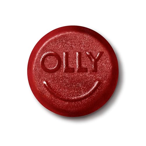 OLLY Men's Multivitamin Gummy, Vitamins A, C, D, E, B, Zinc, Blackberry Flavor, 45 Day Supply - 90 Count - FENGGESTORE20