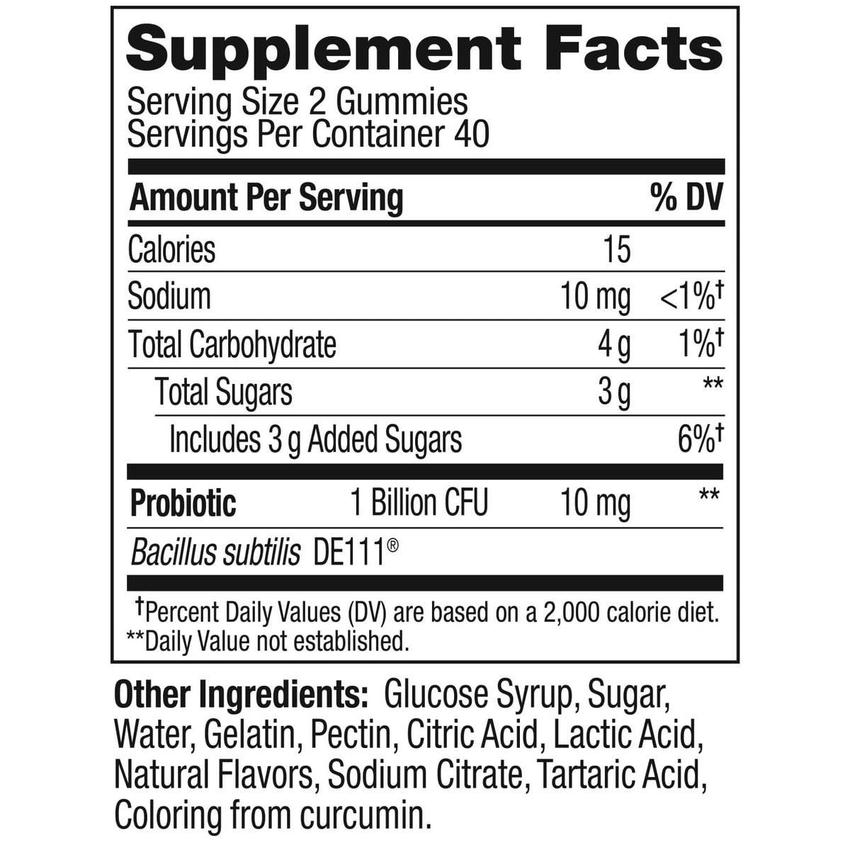 OLLY Probiotic Gummy, 1 Billion CFUs, Immune and Digestive Support, Chewable Probiotic Supplement, Mango, 80 Count - FENGGESTORE20