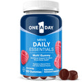 One A Day Men’s Daily Essentials Multivitamin Gummies, Multivitamin for Men, Bone Health, Zinc, Raspberry Natural Flavor, 120 Gummies - FENGGESTORE20