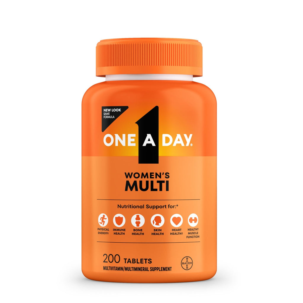 One A Day Multivitamin for Women- Daily Vitamins for Woman with Biotin, Calcium, Folic Acid, Iron & Zinc, Complete Women’s Vitamins - FENGGESTORE20