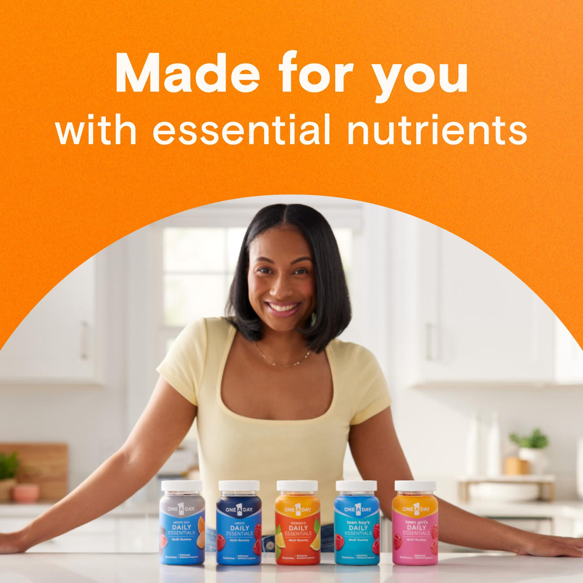One A Day Teen Boy’s Daily Essentials Multivitamin Gummies, Teen Boy Vitamins with Vitamin C, Vitamin D, Bone Health, Immune Health - FENGGESTORE20