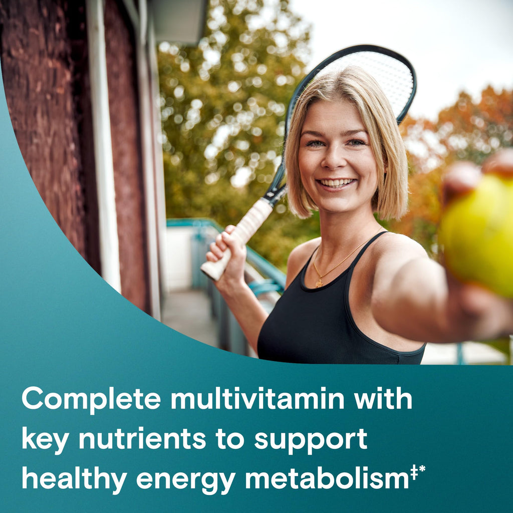 One A Day Women's Active Metabolism Daily Essential, Multivitamin for Women, Metabolism Support, Vitamins for Women with All 8 B-Vitamins - FENGGESTORE20