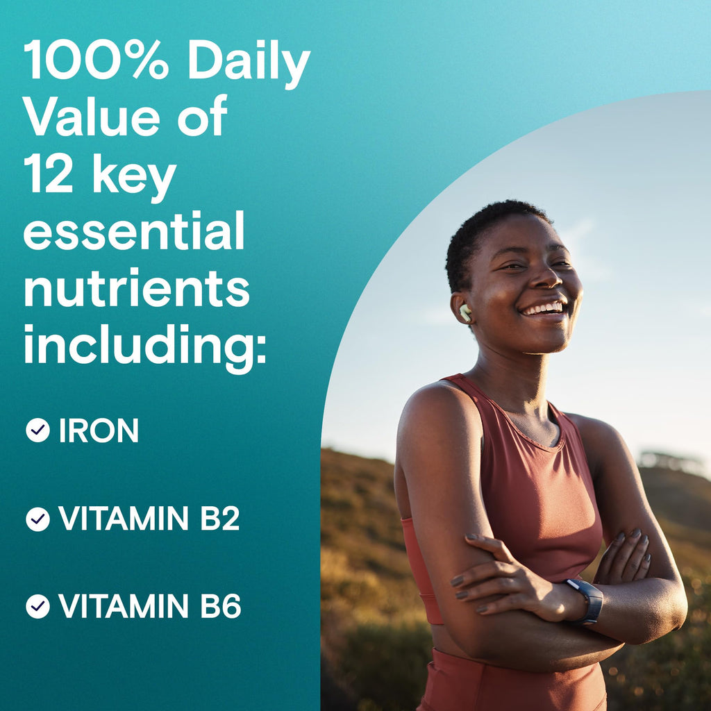 One A Day Women's Active Metabolism Daily Essential, Multivitamin for Women, Metabolism Support, Vitamins for Women with All 8 B-Vitamins - FENGGESTORE20