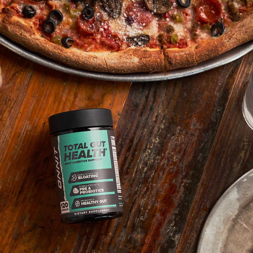 ONNIT Total Gut Health Daily Digestive Support, IGEN™ Non-GMO Tested Digestion Supplement for Women and Men with 7 Strains of Probiotics, - FENGGESTORE20