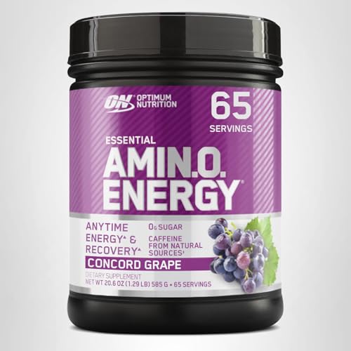 Optimum Nutrition Amino Energy - Pre Workout with Green Tea, BCAA, Amino Acids, Keto Friendly, Green Coffee Extract, Energy Powder - FENGGESTORE20
