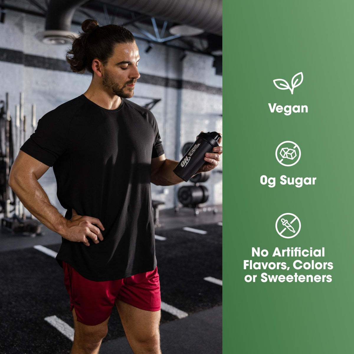 Optimum Nutrition Gold Standard 100% Plant Based Protein Powder, Gluten Free, Vegan Protein for Muscle Support and Recovery with Amino Acids - Creamy Vanilla, 20 Servings (Packaging May Vary) - FENGGESTORE20