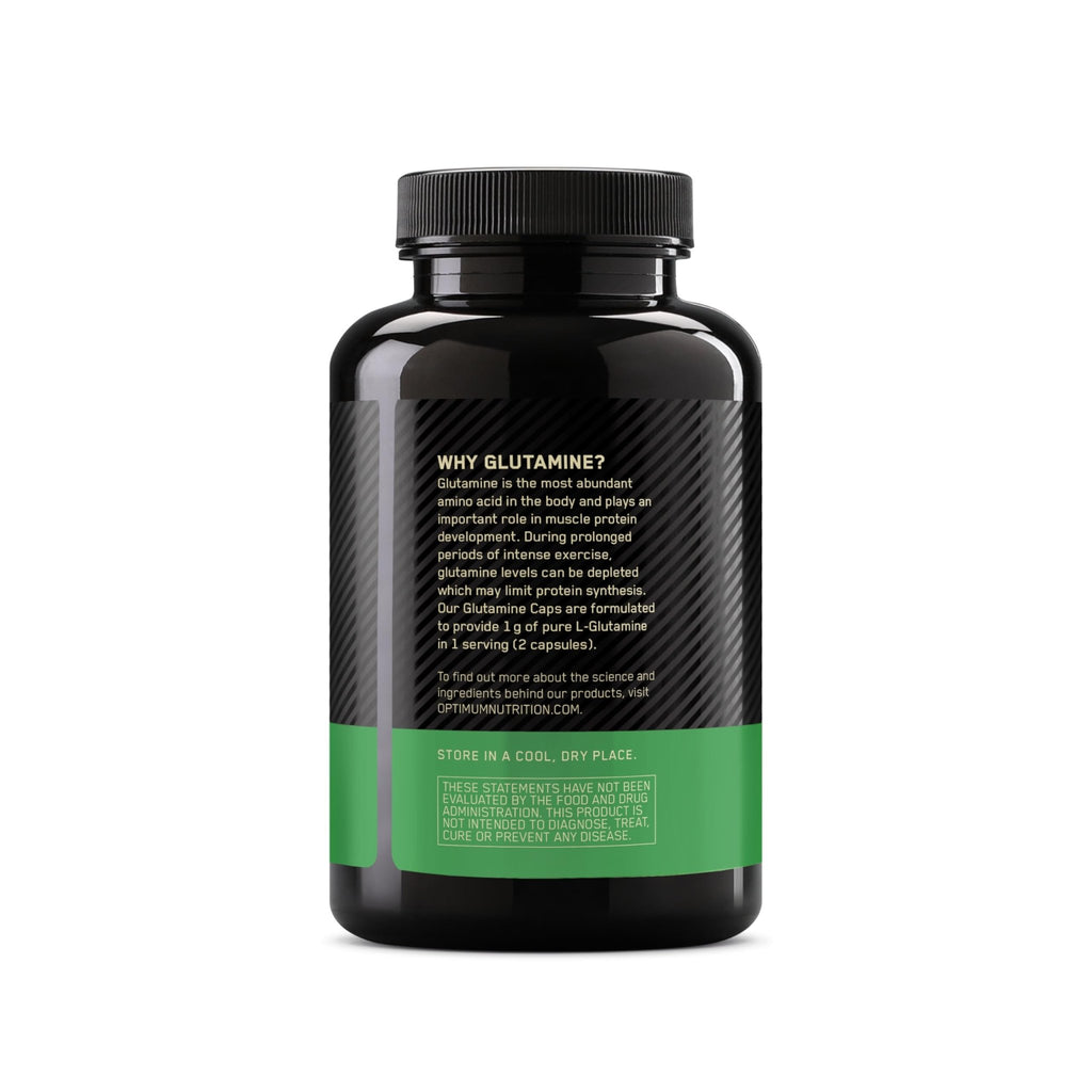 Optimum Nutrition L-Glutamine Muscle Recovery Capsules, 1000mg, 240 Count (Package May Vary) - FENGGESTORE20