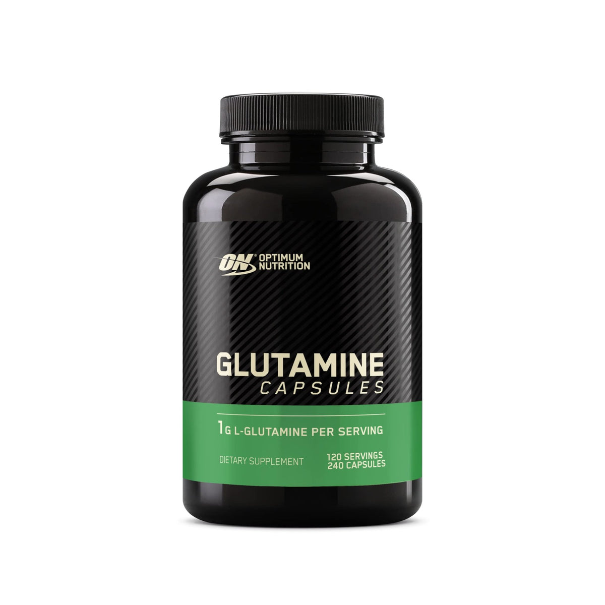 Optimum Nutrition L-Glutamine Muscle Recovery Capsules, 1000mg, 240 Count (Package May Vary) - FENGGESTORE20